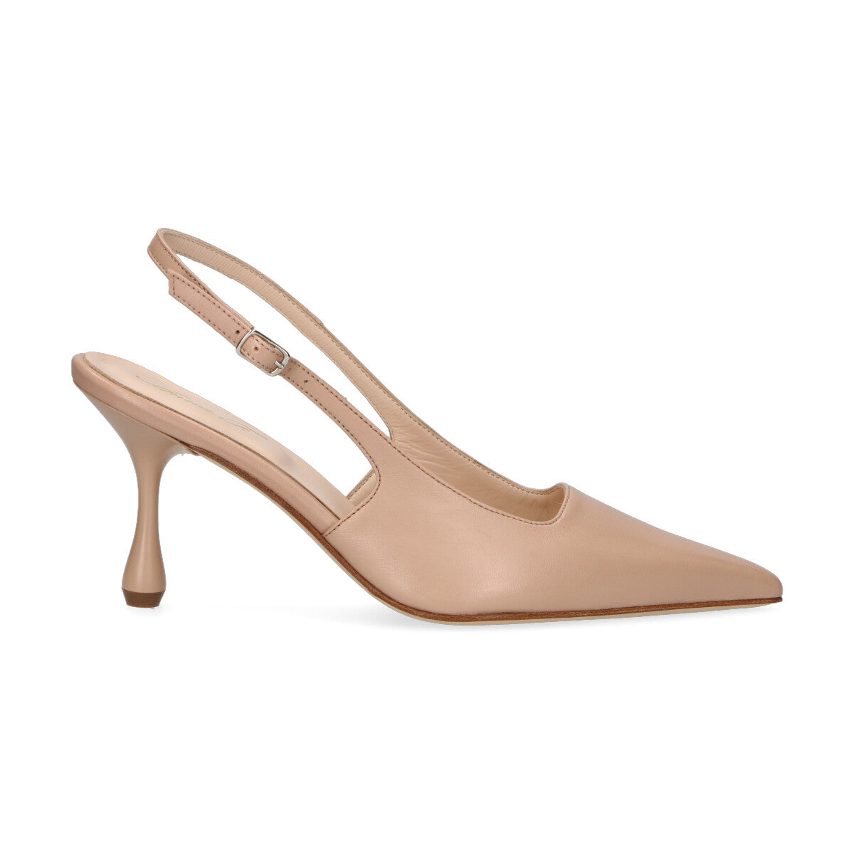 Anna F. chanel in pelle beige