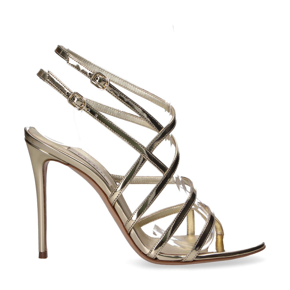 Casadei sandalo Julia platino