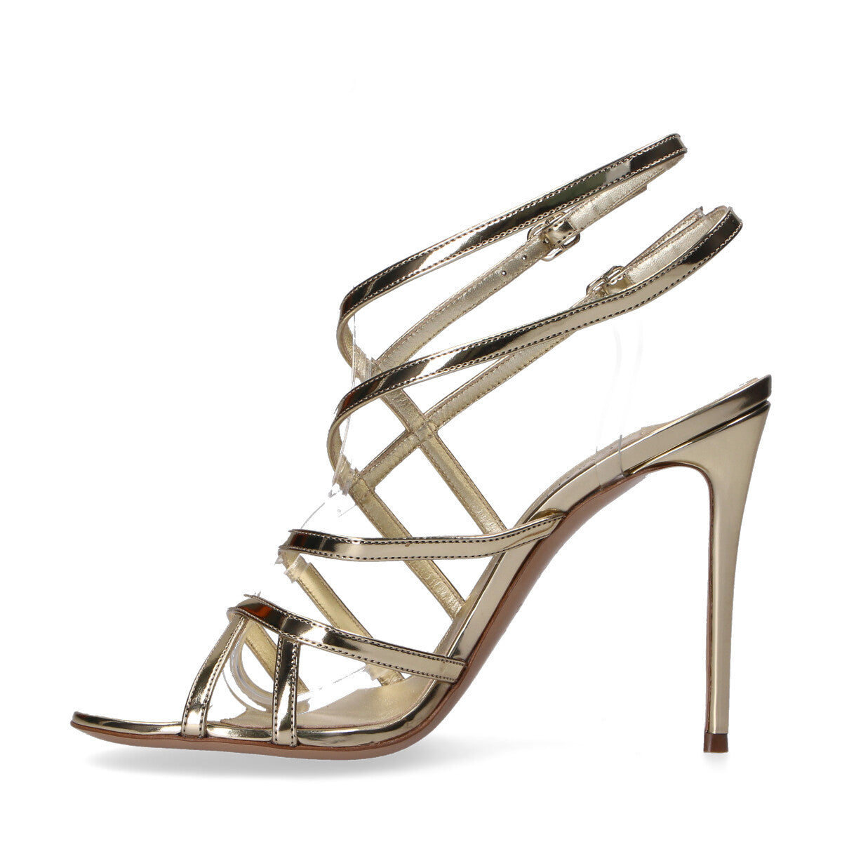 Casadei sandalo Julia platino