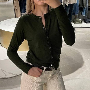 Haveone maglia in tessuto verde