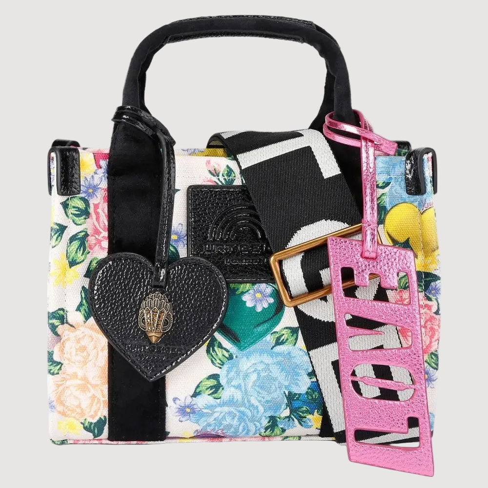 Kurt Geiger borsa tote Southbank piccola a fiori