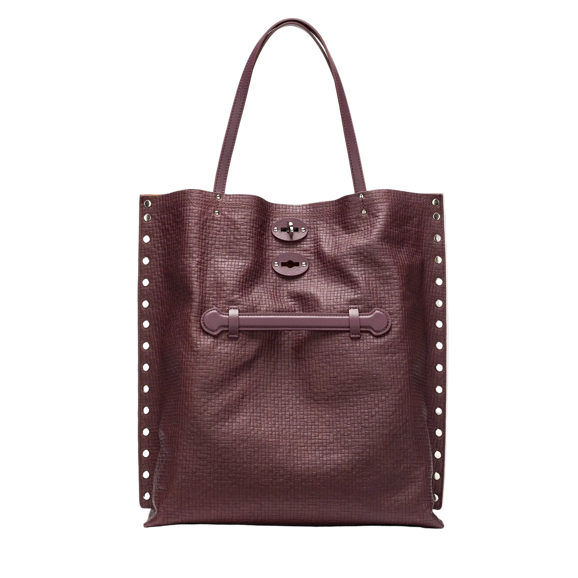 Zanellato borsa A' Spasso Cestaia Medium in pelle Red Chianti