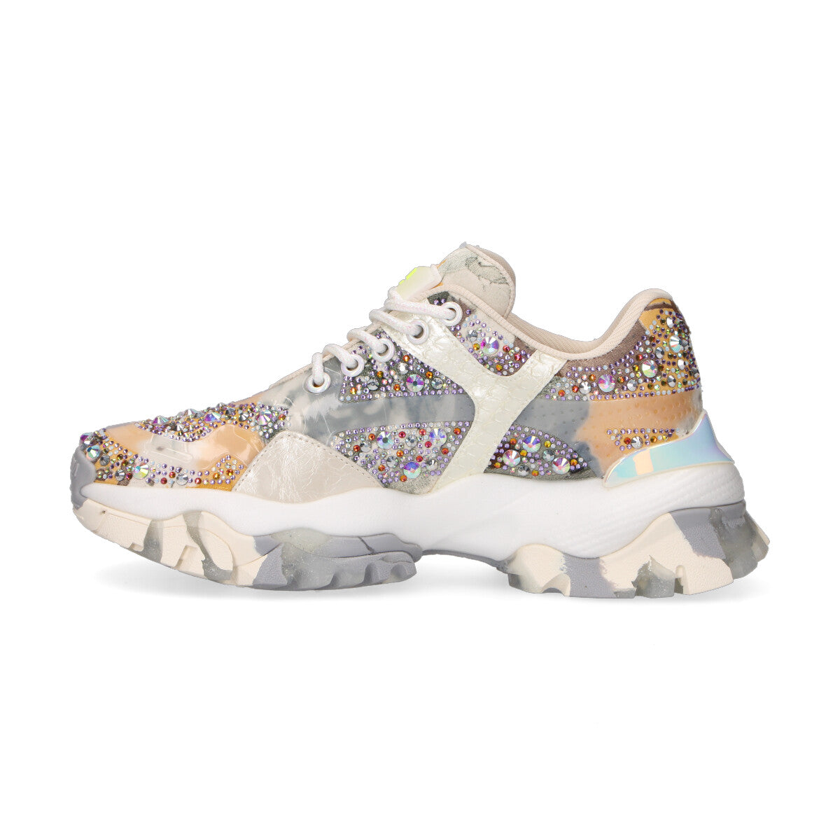 Joia Paris sneaker Jewel grigio arancio