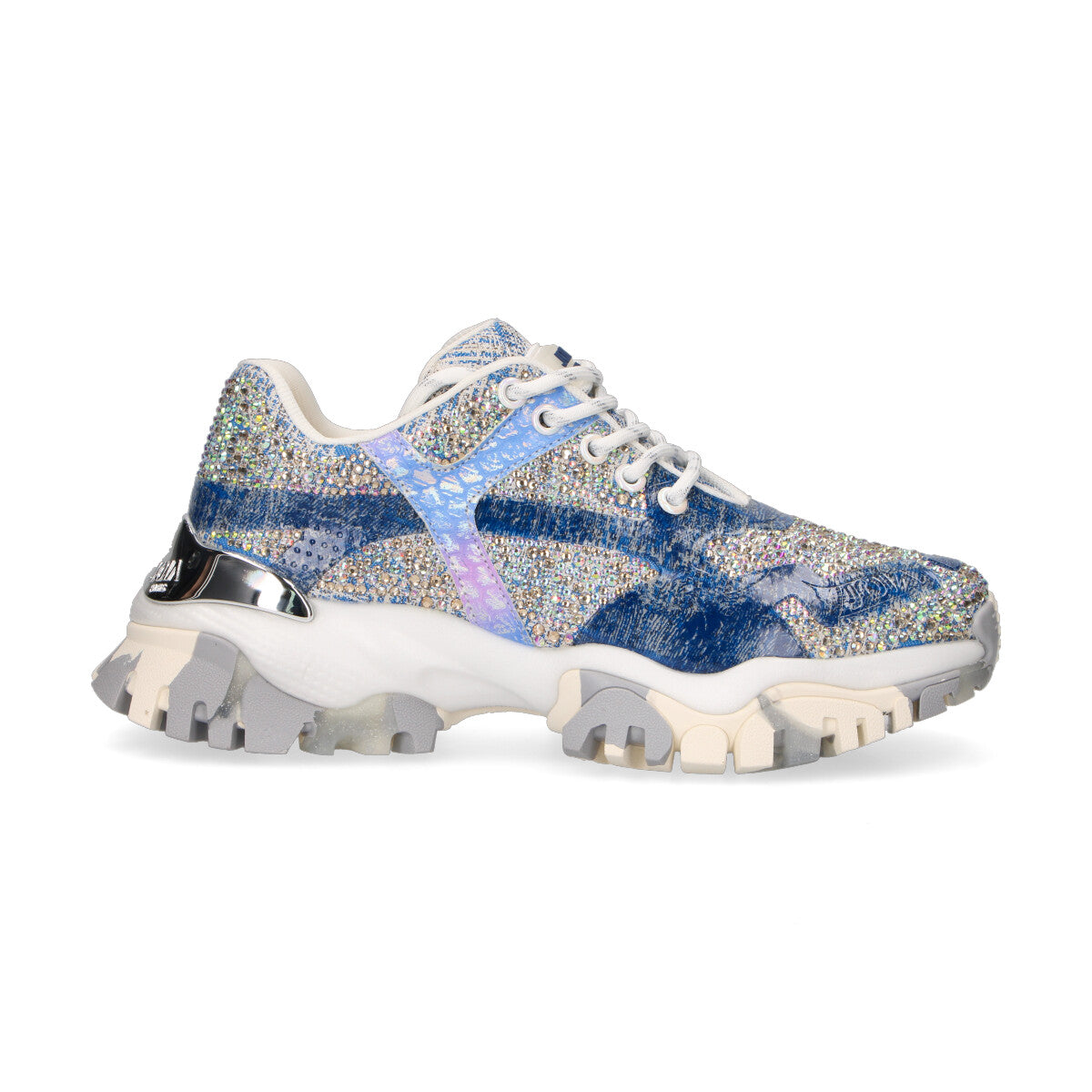 Joia Paris sneaker Jewel tessuto blu