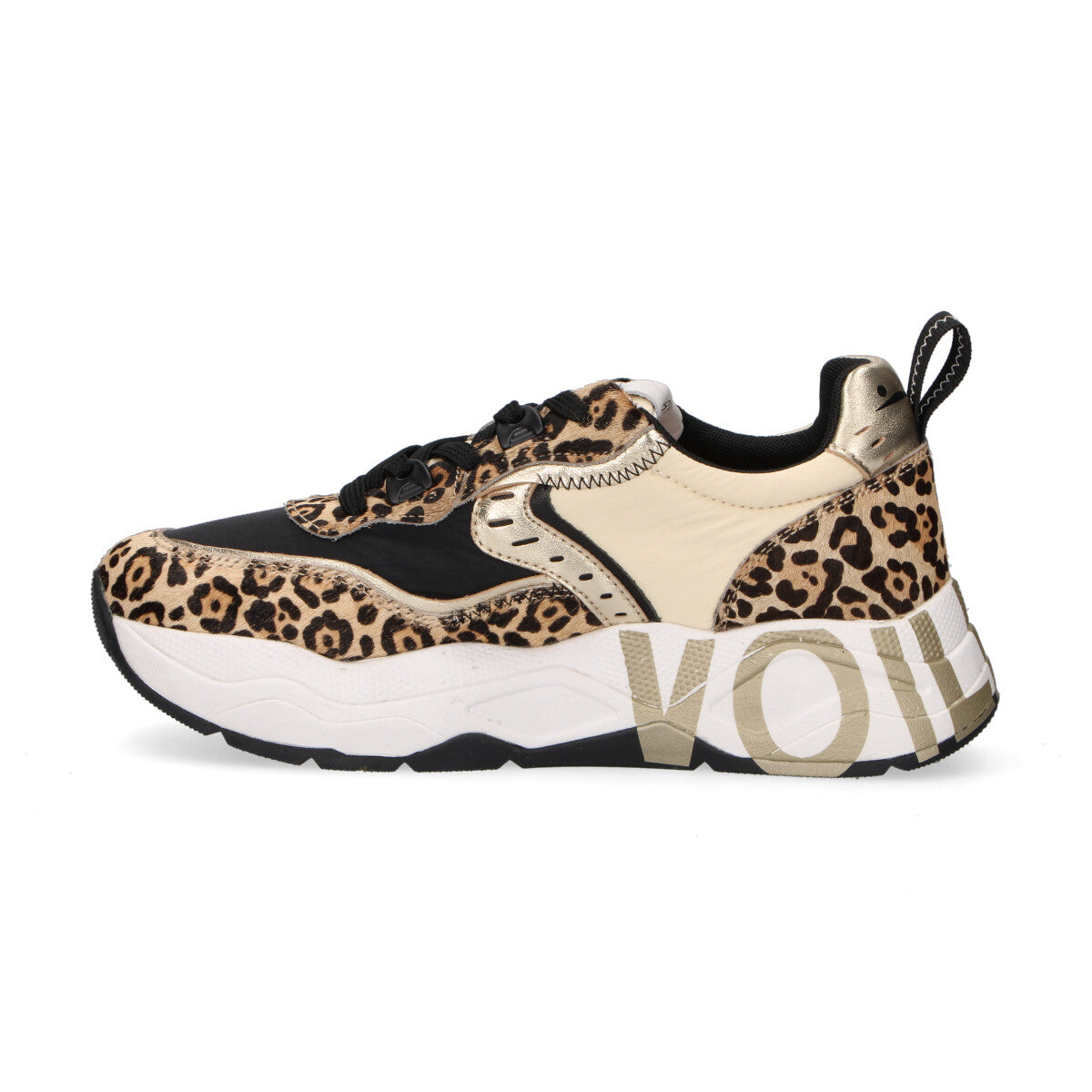 Voile Blanche sneaker Club 105 cavalino animalier