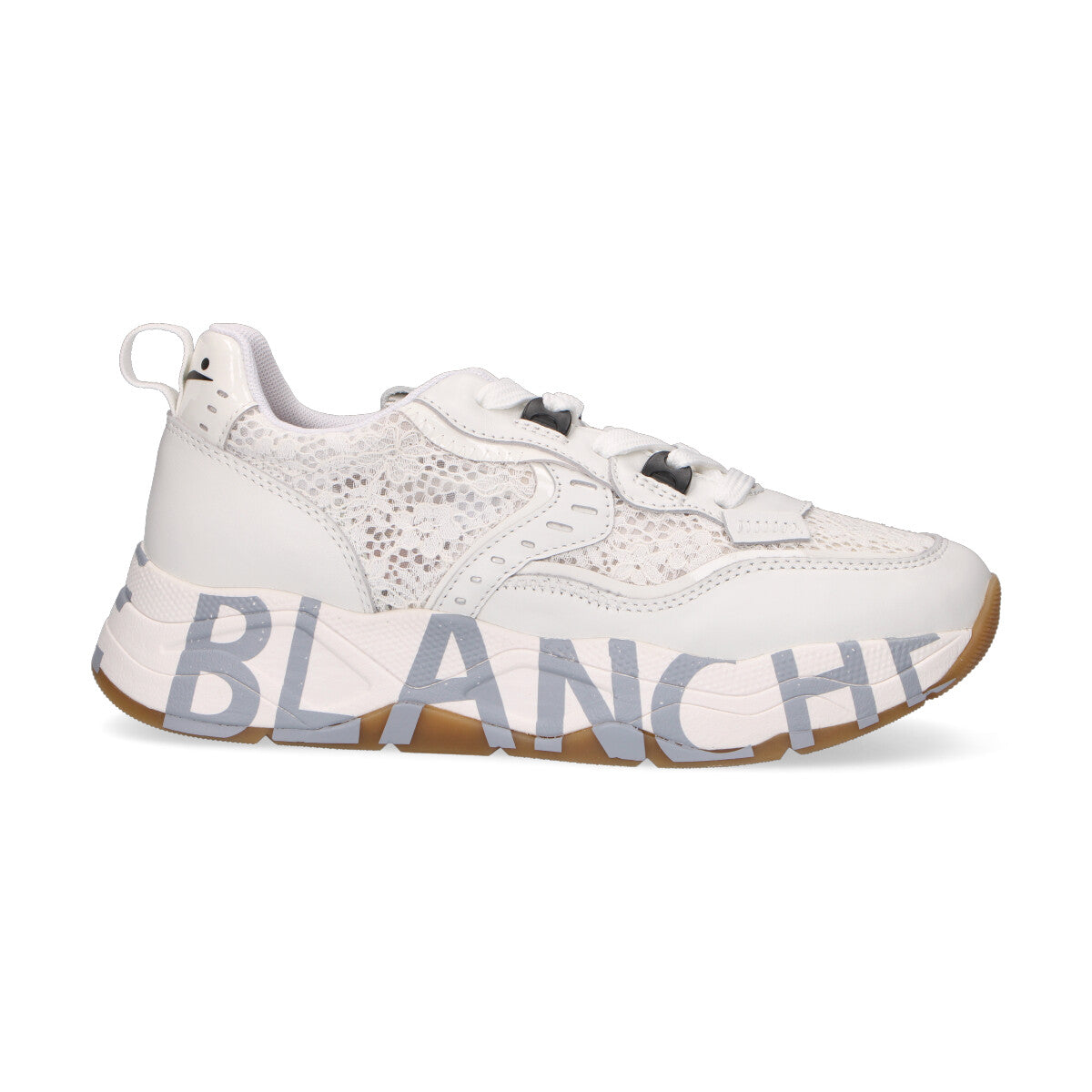 Voile Blanche sneaker Club105 in pizzo bianco