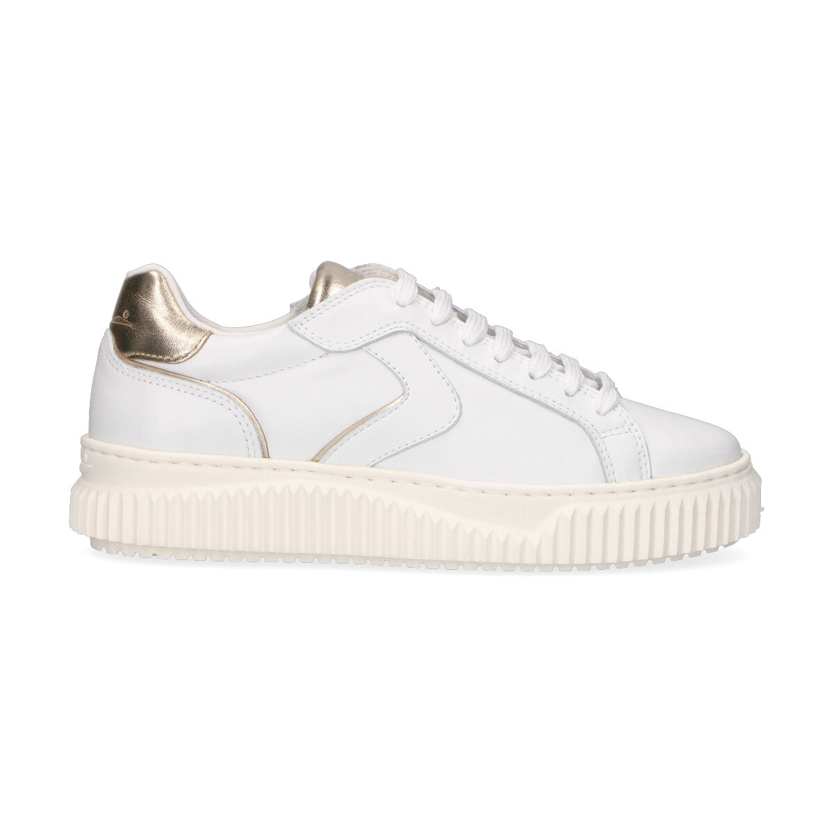 Voile Blanche sneaker Lipari in pelle bianca