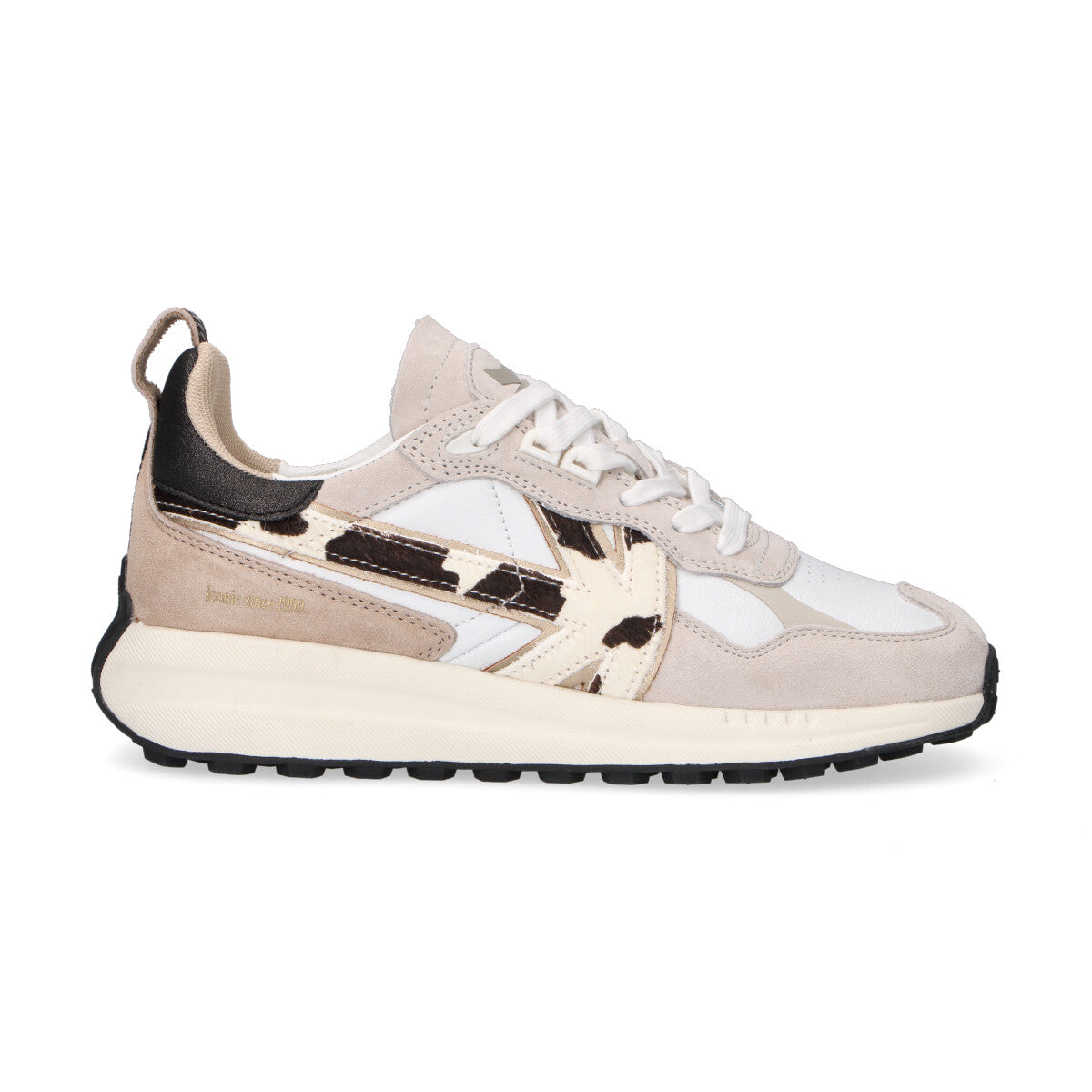 Kaotiko sneaker Detroit in pelle cavallino muccato