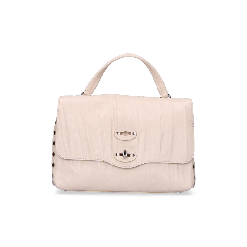 Zanellato Postina® plissè small pelle panna