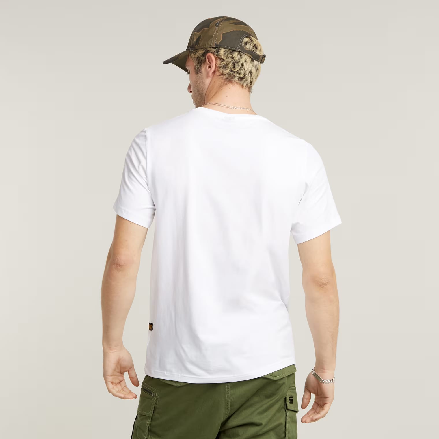 G-Star T-shirt Slim Base bianca