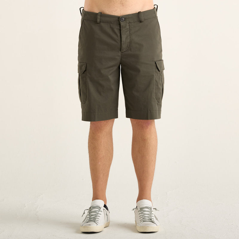 RRD bermuda cottech cargo verde foresta