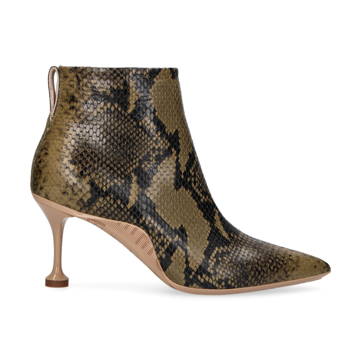 Voile Blanche Cosmo Booty pitonato pelle verde