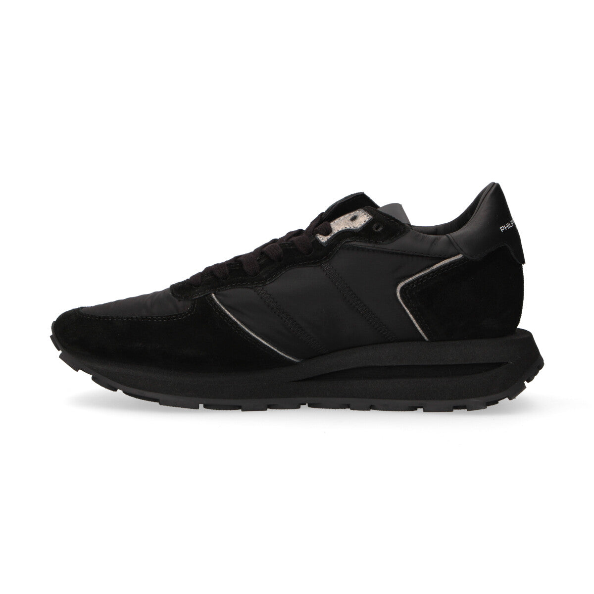 Philippe Model sneaker Tropez Haute camoscio nero