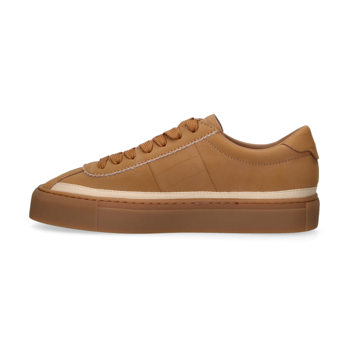 Hide & Jack sneaker Retro in pelle beige