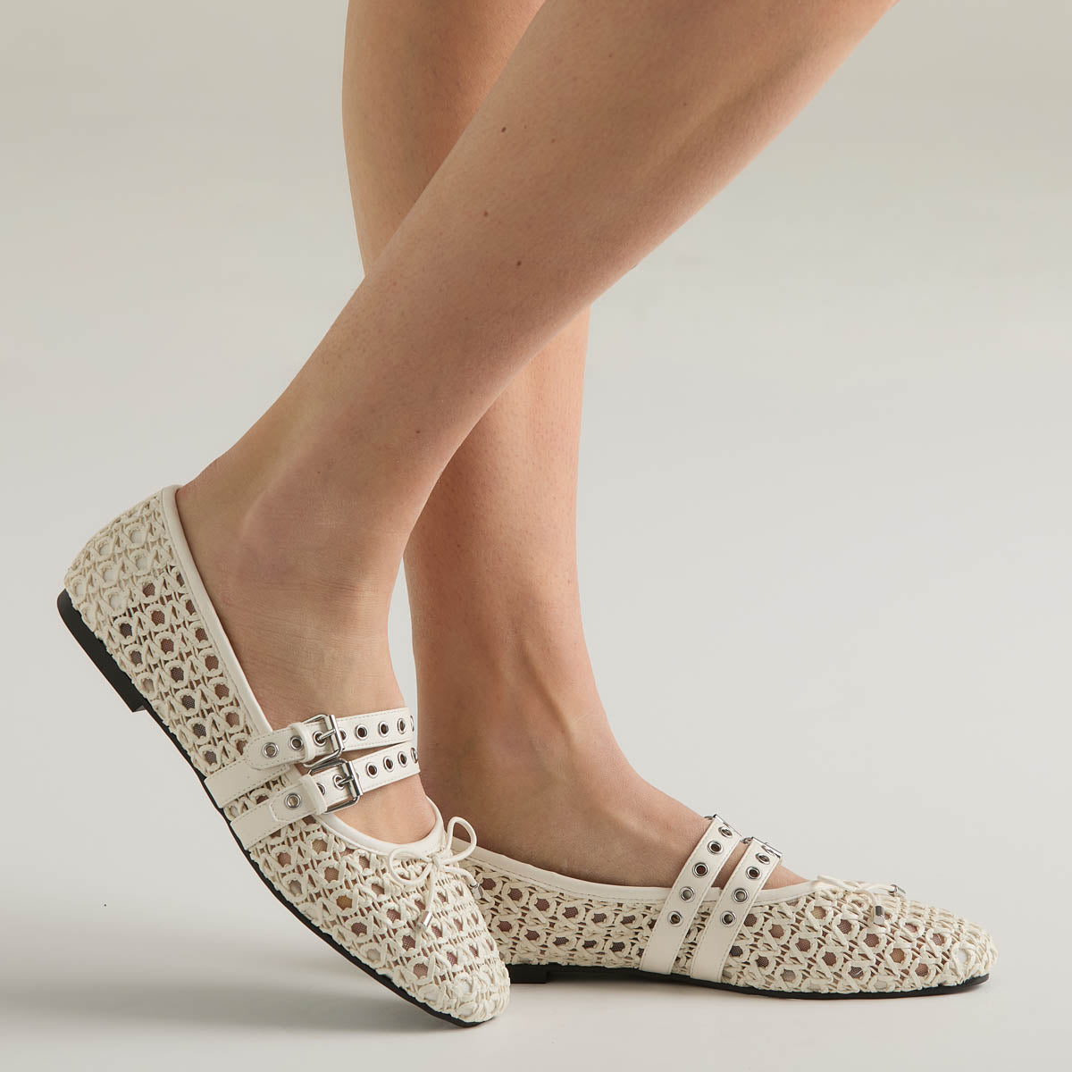 Ballerina Loafer intrecciata