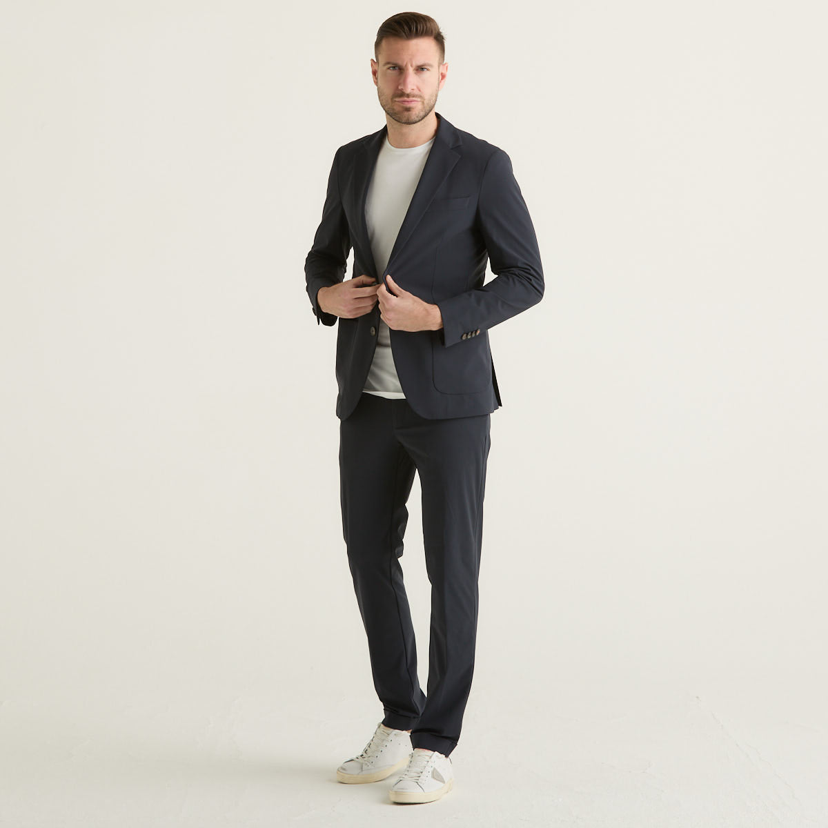 Rrd giacca monopetto Surflex Micro tessuto blu