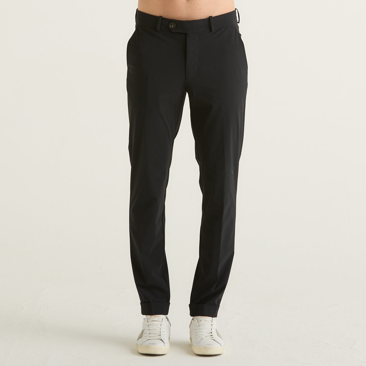 Rrd pantalone elegante Surflex Chino tessuto nero