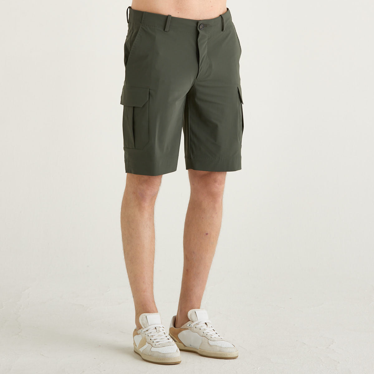 RRD bermuda tasconato in tessuto verde militare