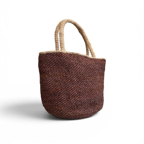 Mc2 Saint Barth borsa Marcy in raffia marrone