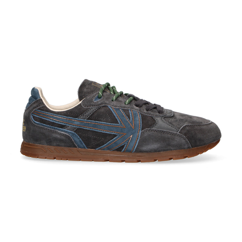 Kaotiko sneaker Seattle in camoscio grigio