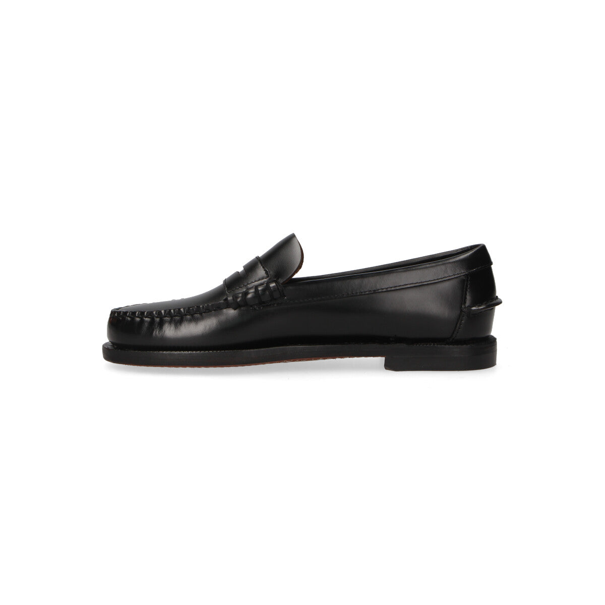 Sebago mocassino in pelle nera