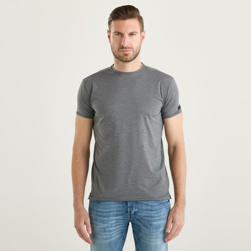RRD t-shirt microforata in tessuto tecnico grigia