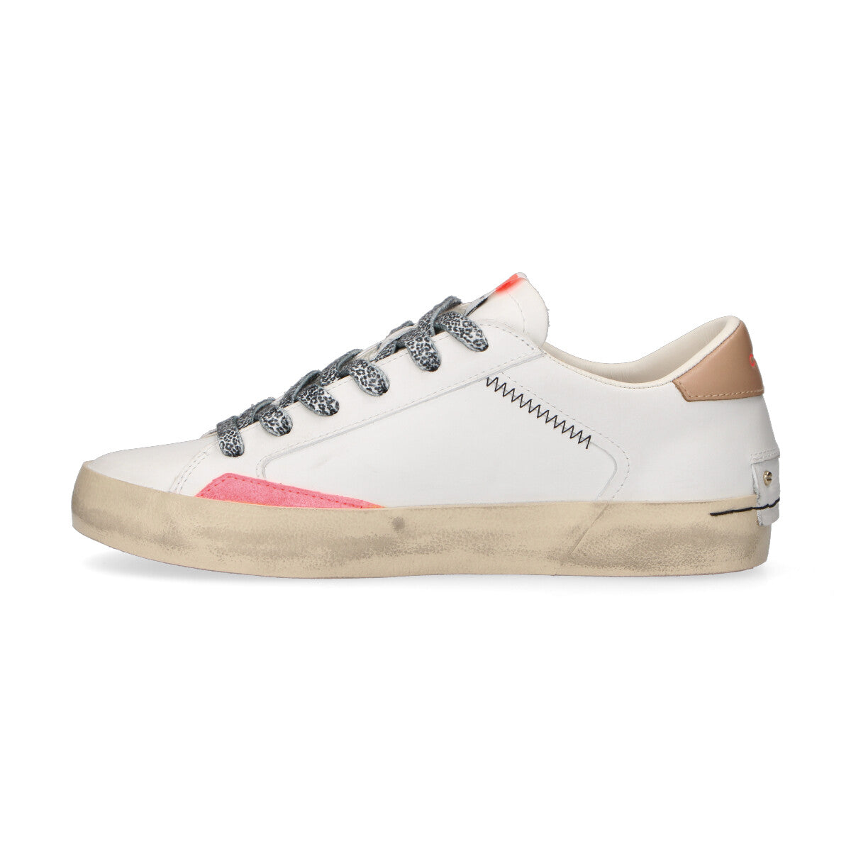 Crime London sneaker Distressed Lo Vintage Coral