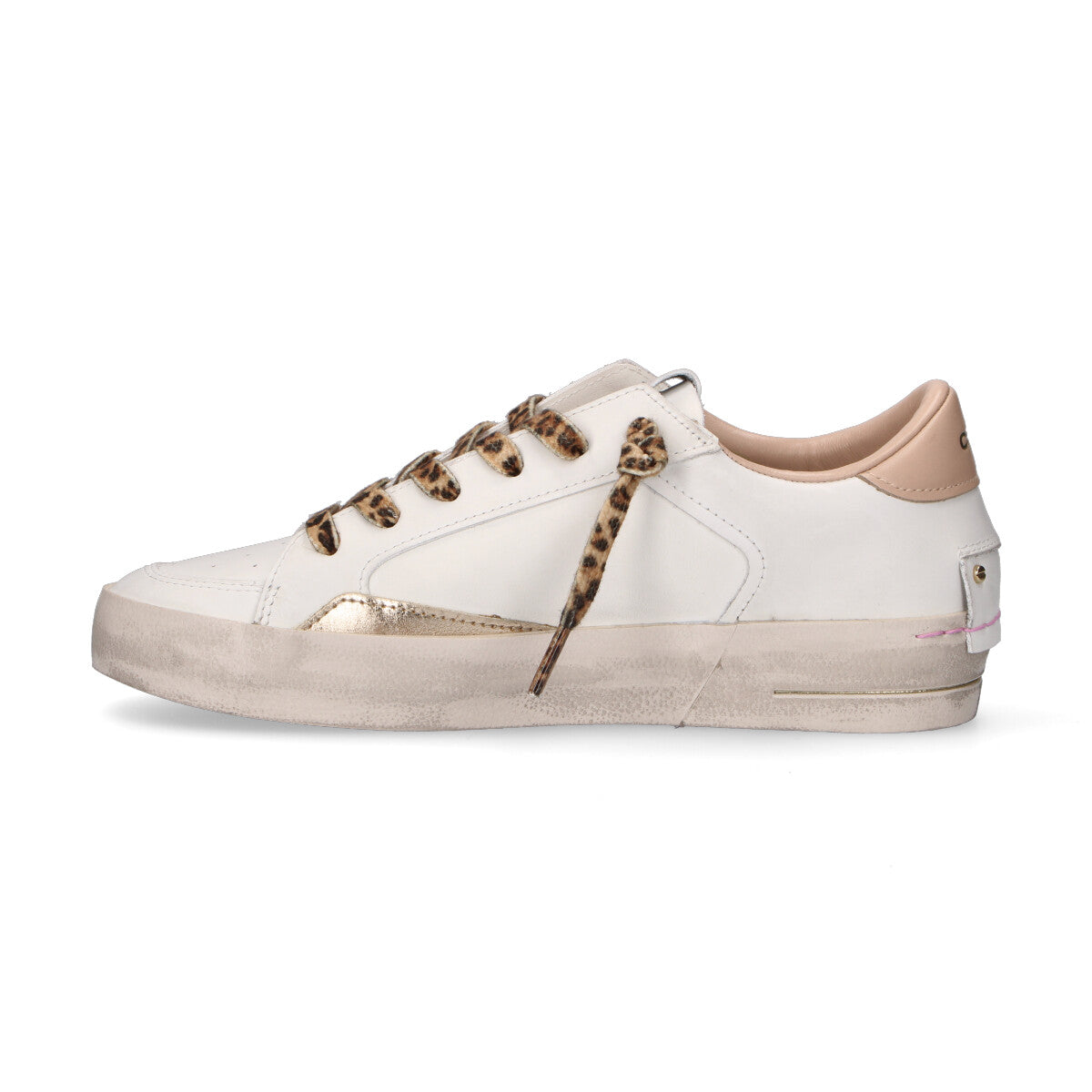 Crime London sneaker Sk8 Deluxe savage white