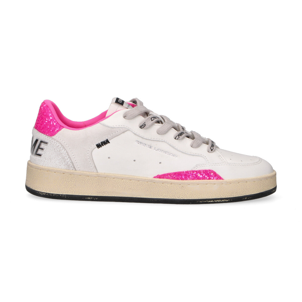 Crime London sneaker Chelsea hot pink