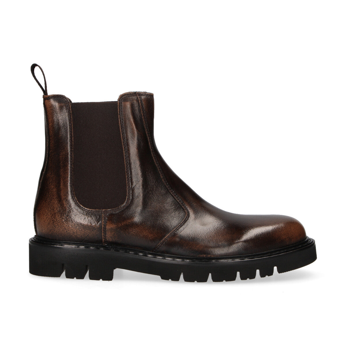 Ducanero beatles in pelle testa di moro