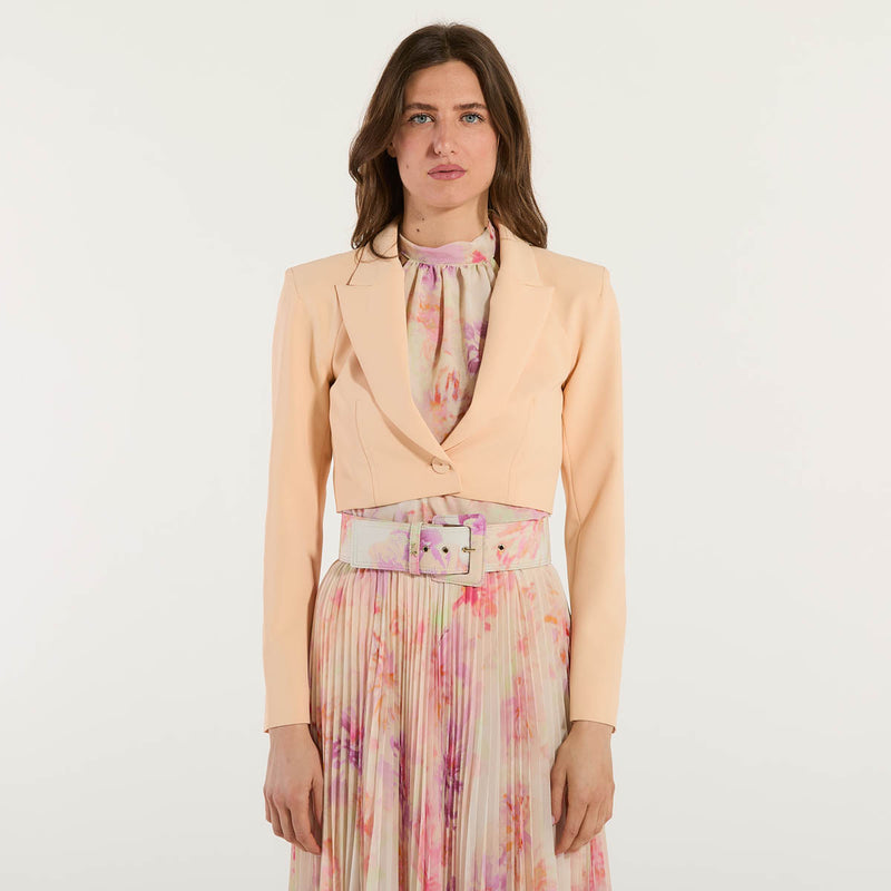 Patrizia Pepe giacchino corto albicocca