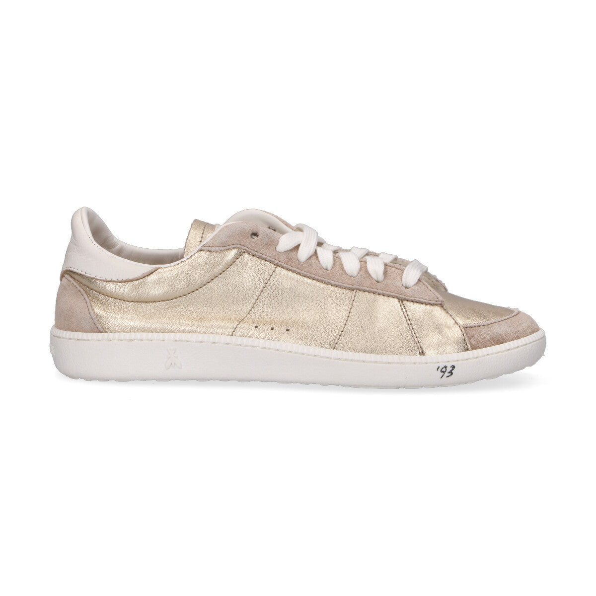 Patrizia Pepe sneaker in pelle oro