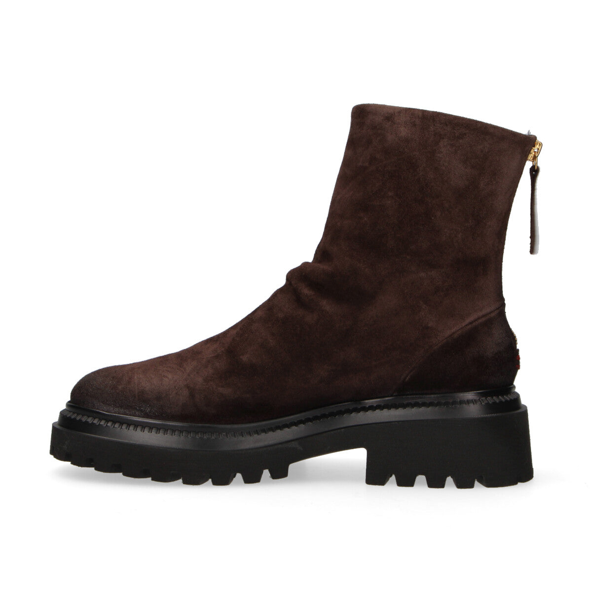 Halmanera boots in camoscio testa di moro
