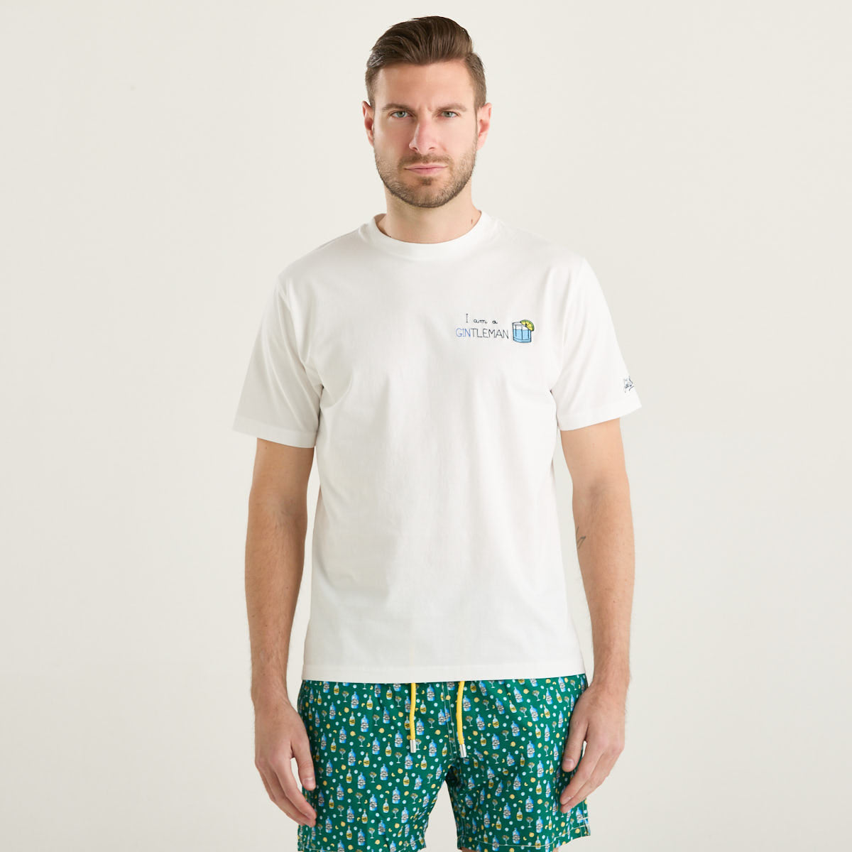 Mc2 Saint Barth t-shirt gintleman bianca
