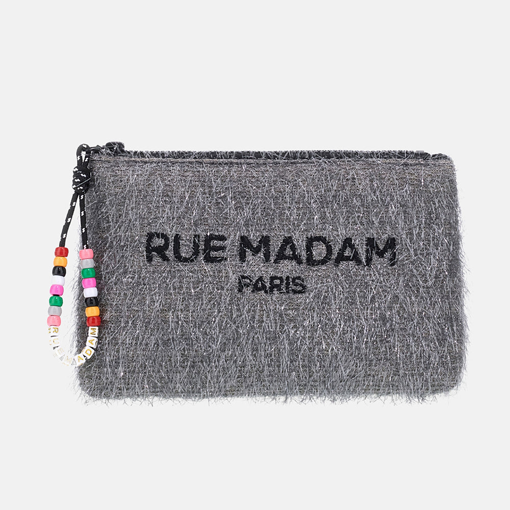 Rue Madam Paris Winter Clutch shine