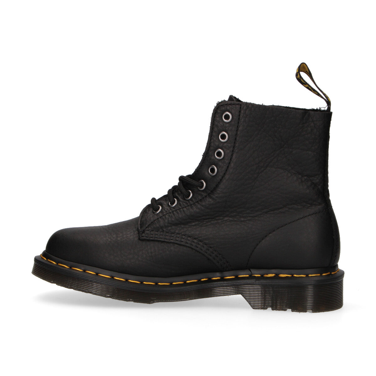 Dr Martens anfibio Pascal pelle martellata nera