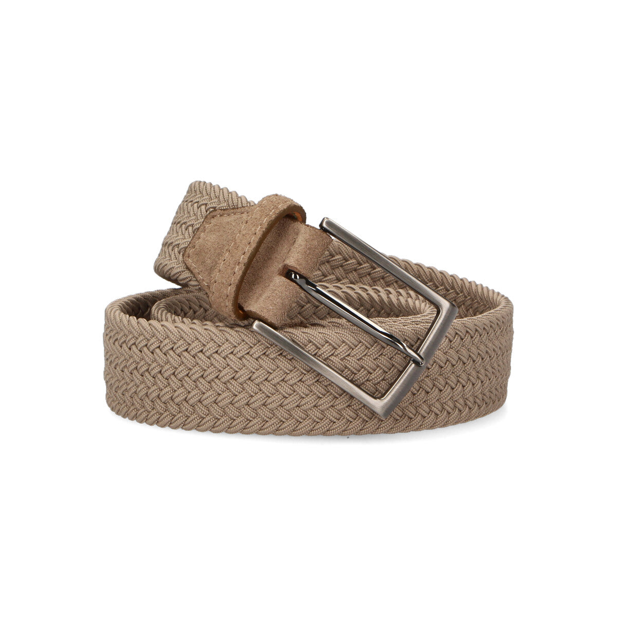 Paolo Da Ponte cintura tessuto intrecciata beige