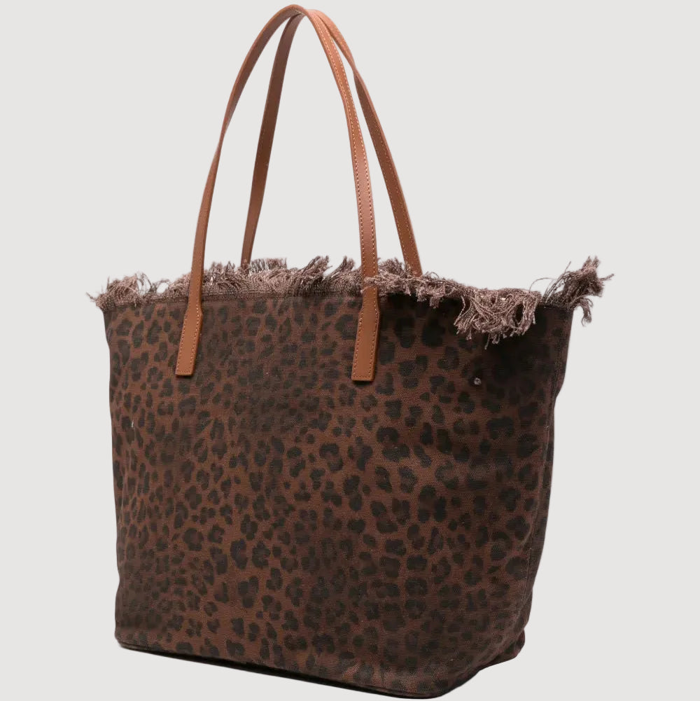 MC2 Saint Barth City frange leopard