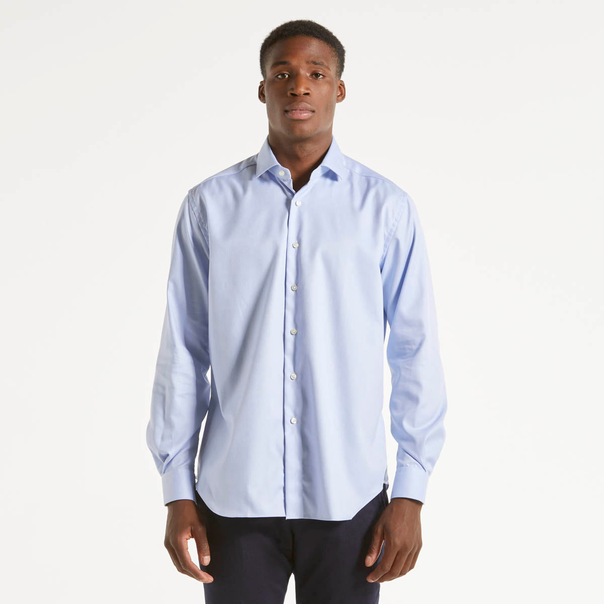 XACUS camicia evolution travel azzurra