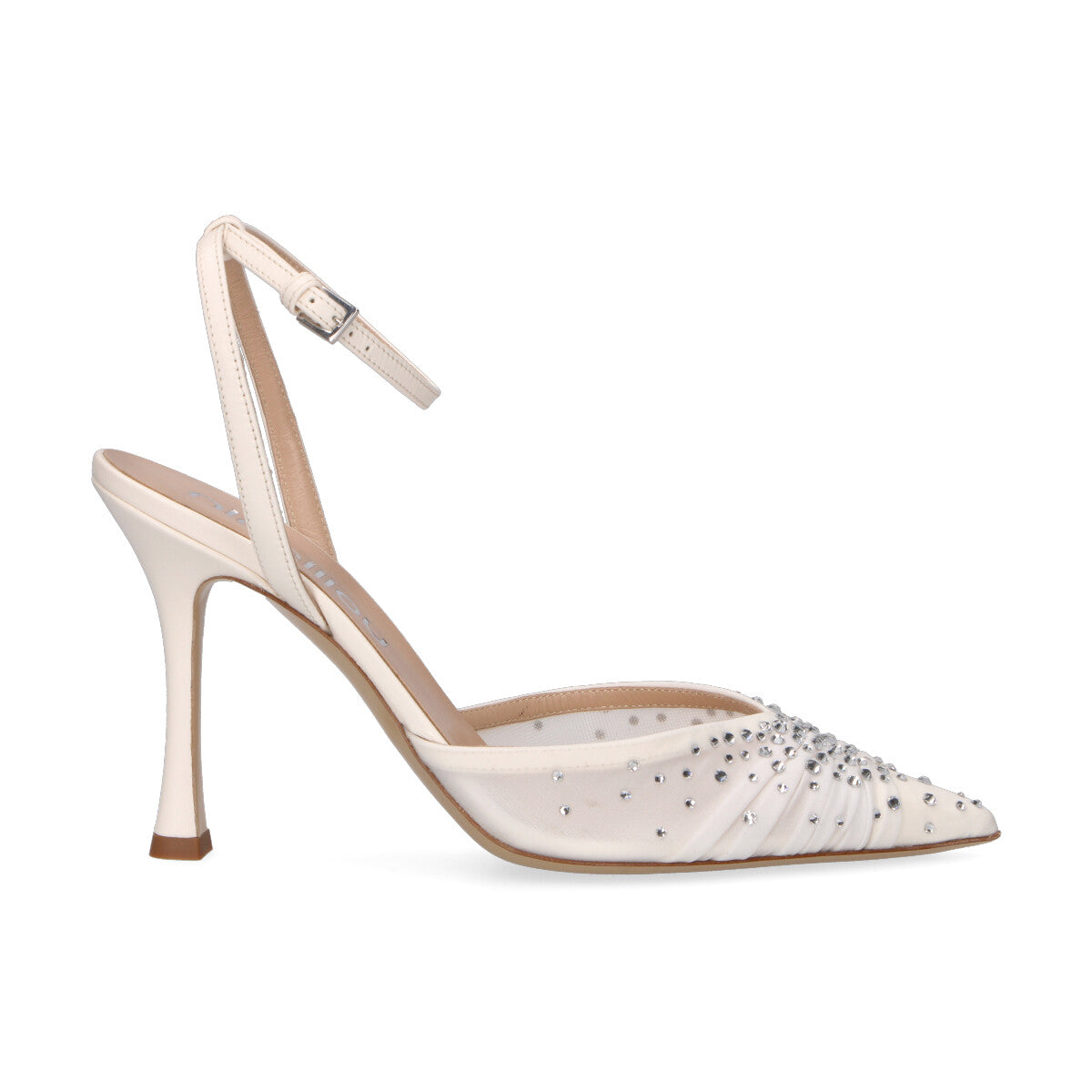 Ninalilou chanel Amy in tessuto con strass