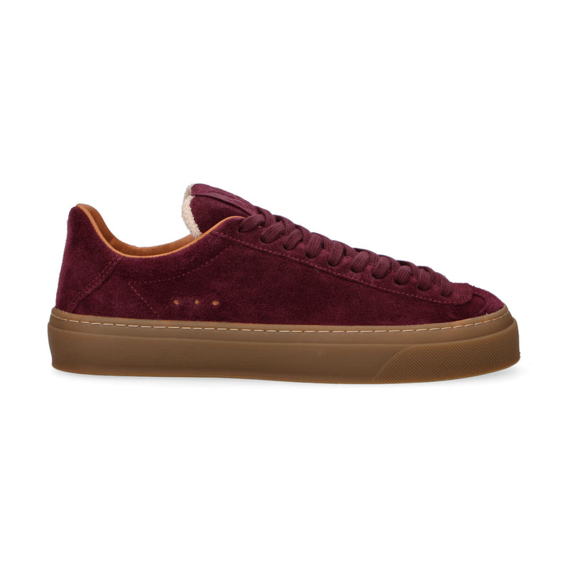 Aqva Alta sneaker Doge in camoscio prugna