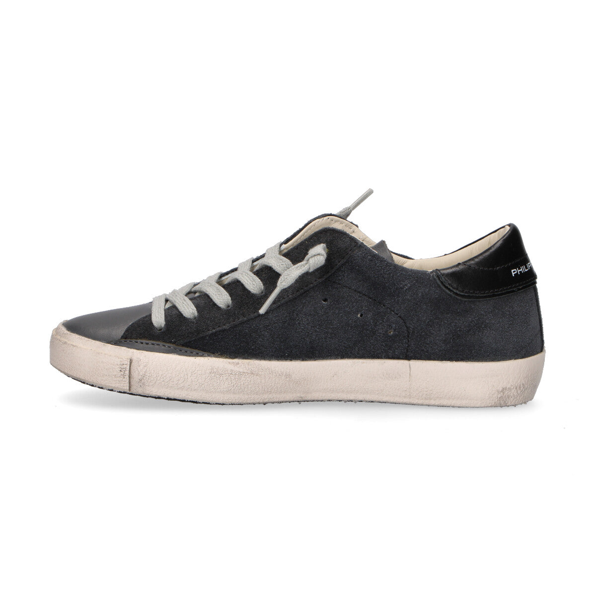 Philippe Model sneaker Paris in camoscio blu
