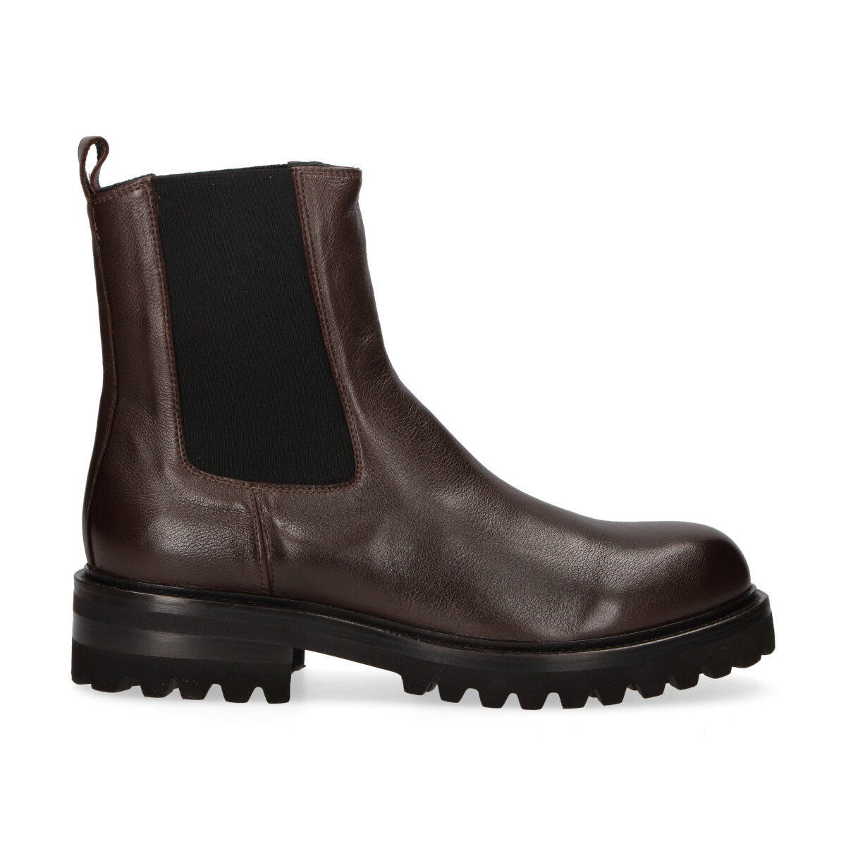 Ducanero beatles in pelle testa di moro