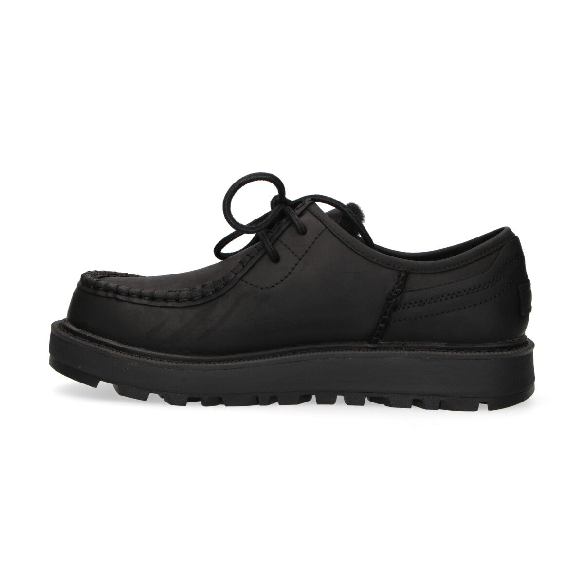 Ugg stringata Loften in pelle nera