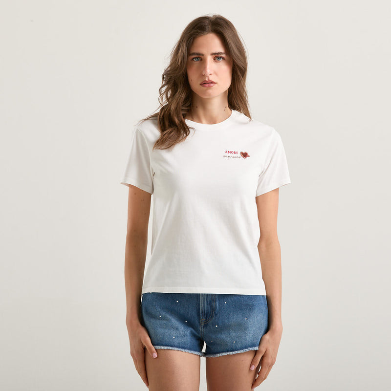 Mc2 Saint Barth t-shirt emilie amore espresso