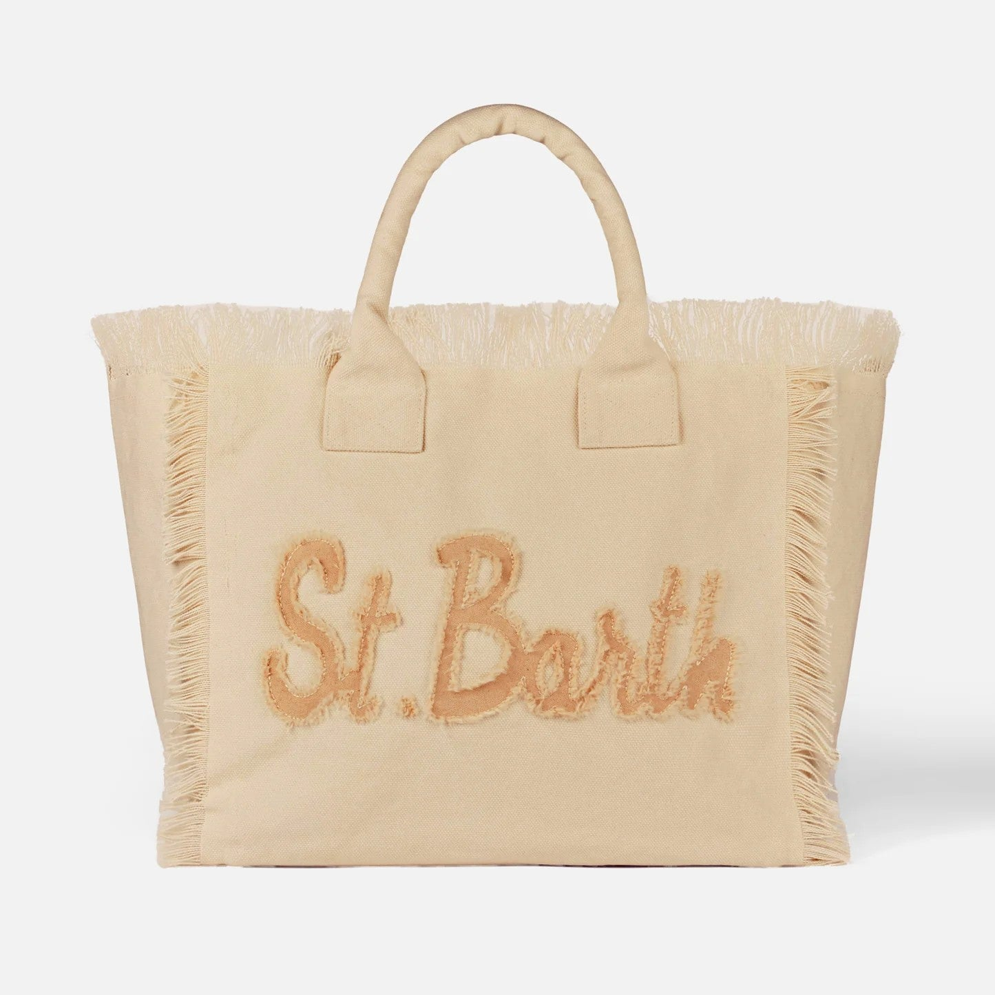 Mc2 Saint Barth borsa Vanity Patch beige