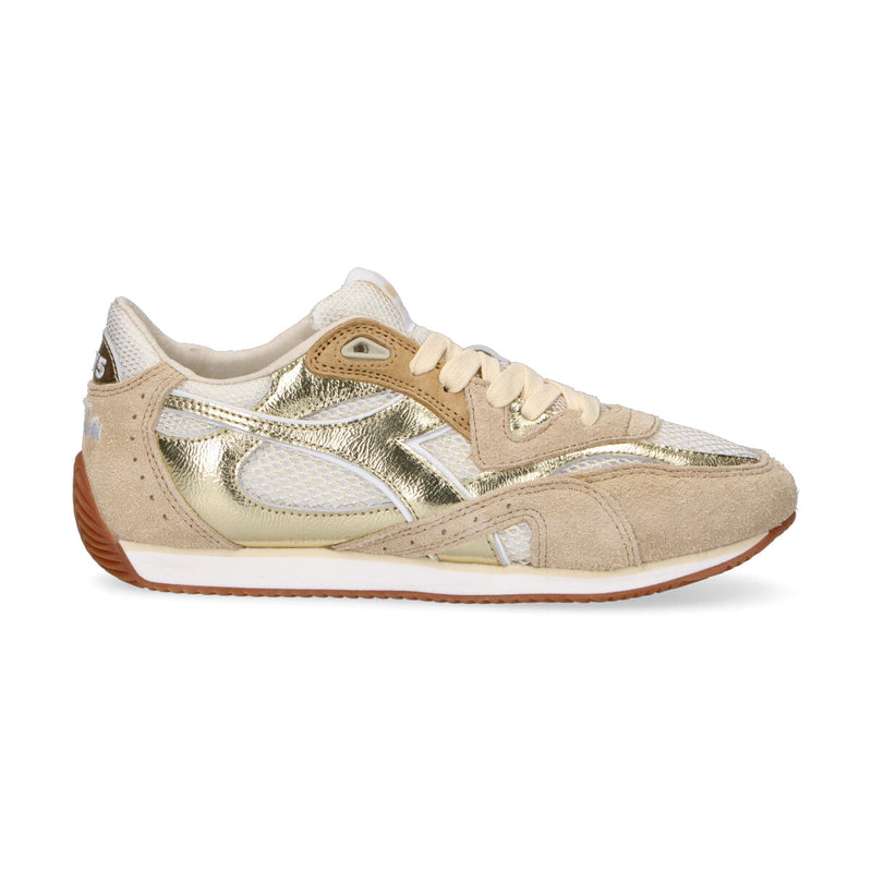 diadora Heritage sneaker Equipe Revenge Iride pelle oro