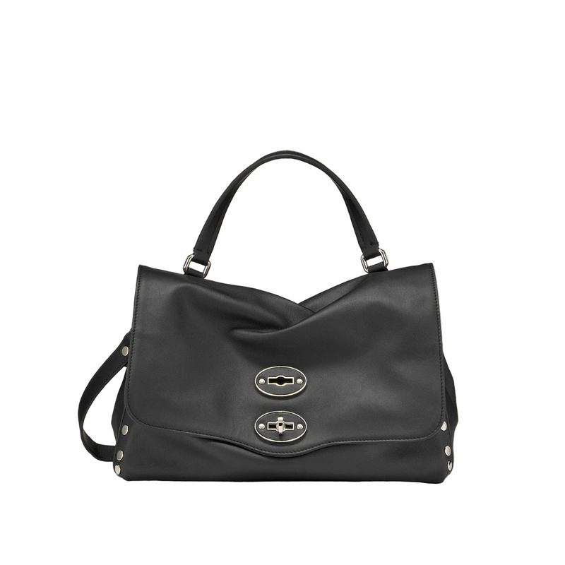 Zanellato borsa Postina Small Saeta black lavagna