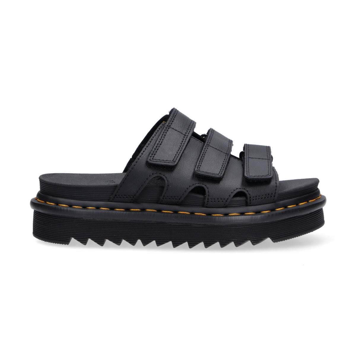 Dr Martens ciabatta Raine Slide pelle nera
