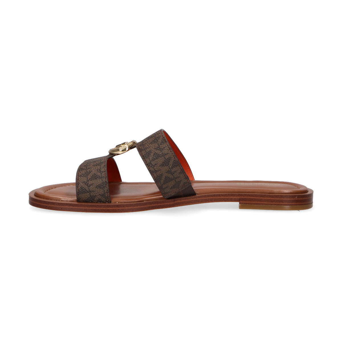 Michael Kors ciabatta Erin in pelle marrone